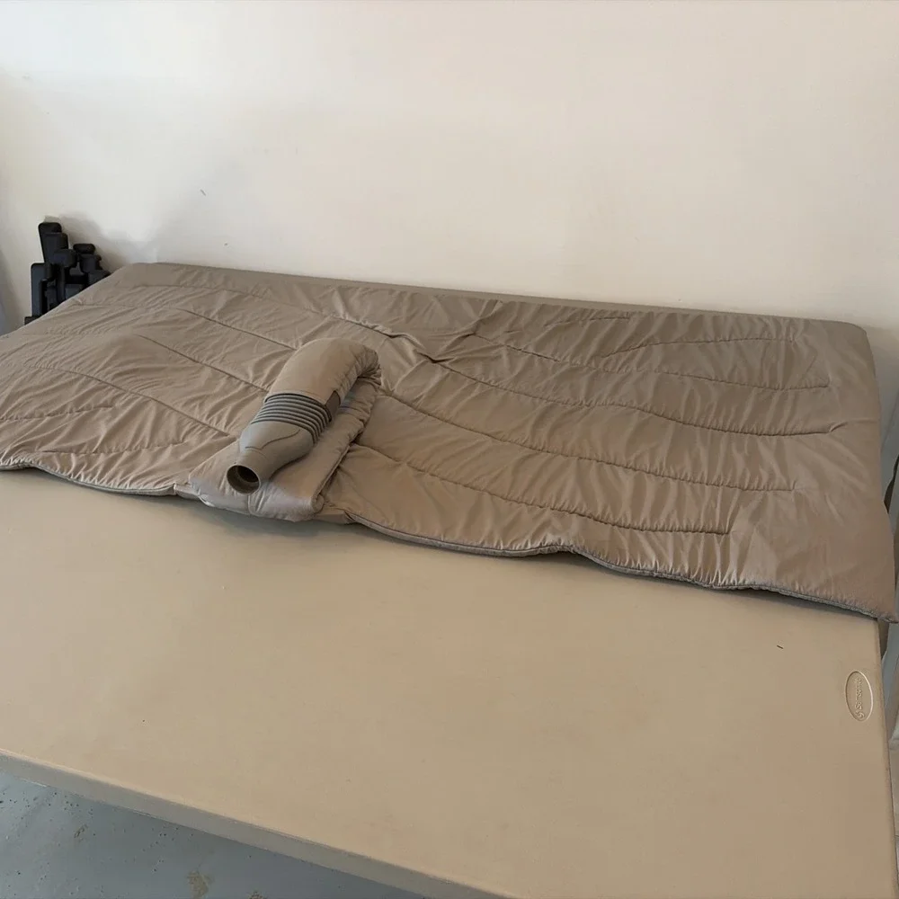 Sleep Number DUAL TEMP Heat & Cool Mattress Layer Pad HALF Queen Gray i10